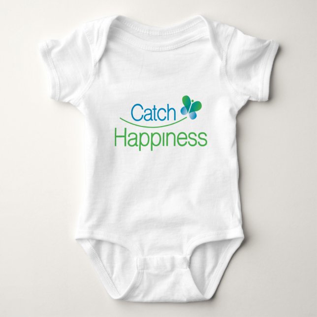 Catch Happiness with your little one! T Shirt (Framsida)
