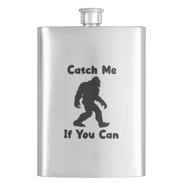 Catch Me If You Can Bigfoot Cryptid Funny Fickplunta (Framsidan)