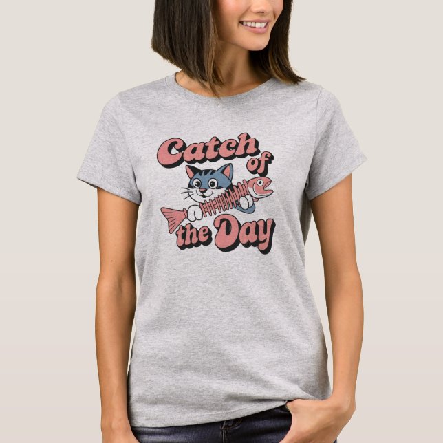 Catch of the day t shirt (Framsida)