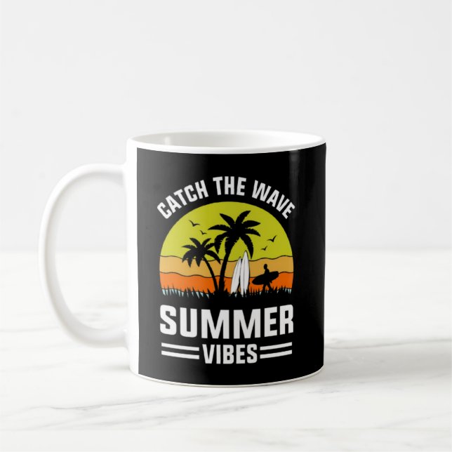 Catch The Wave Summer Vibes-64193 Kaffemugg (Vänster)