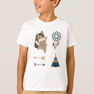 Catcher av Indian Horse Sticker Set Ponny Rider Dr T Shirt