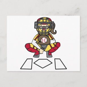Catcher av mjukkulor vykort