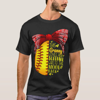 Catcher av Womens Funny Softball Gift Granny Pitch T Shirt