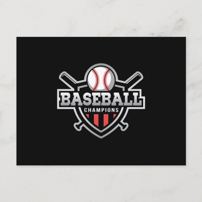 Catcher Baseball Fladdermus Sports Pitcher Funny G Vykort (Framsida)