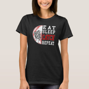Catcher Baseball Player-softbollbas T Shirt