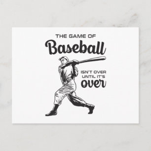 Catcher Baseball Sports Pitcher Funny Gift Idea Vykort