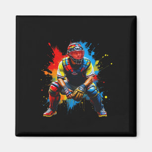 Catcher boys Youth Tonåringar Kid Magnet