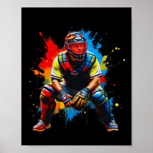 Catcher boys Youth Tonåringar Kid Poster