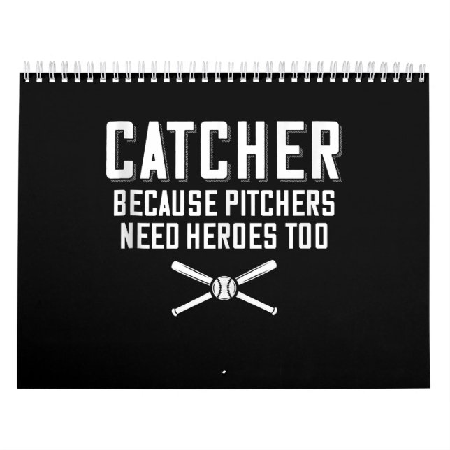 Catcher för att publiken behöver hjältar för baske kalender (Omslag)
