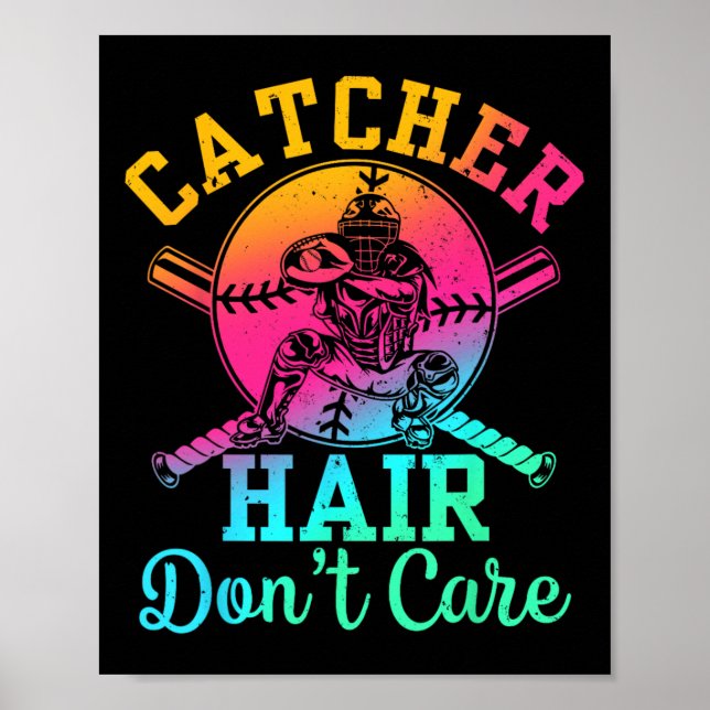 Catcher Hair Don't Care Softll Catcher Softll Spel Poster (Framsidan)