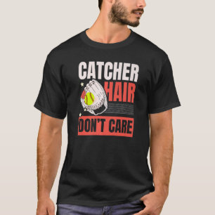 Catcher Hair Skölj inte programspelarsporter T Shirt