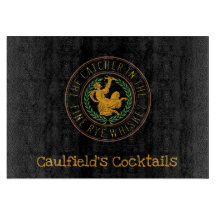 Catcher i Bran Rye Whisky Literary Tema