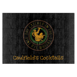 Catcher i Bran Rye Whisky Literary Tema