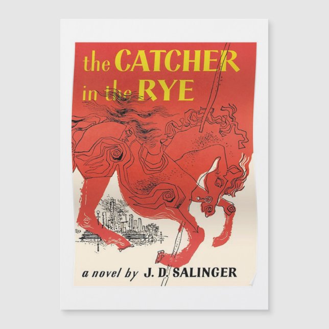CATCHER I RYE AV J.D. SALINGER (Framsida)