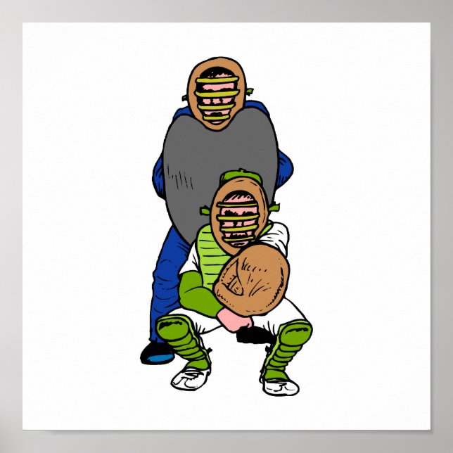 Catcher och upphöja poster (Framsidan)