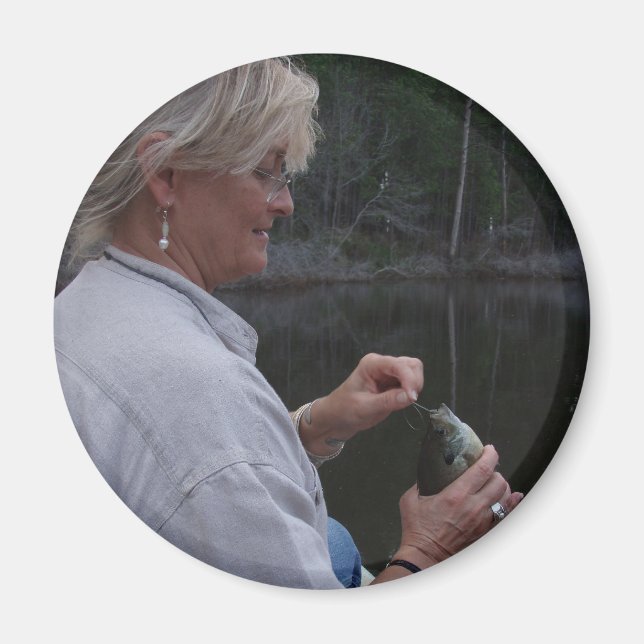 Catchin'Crappie Magnet (Framsidan)