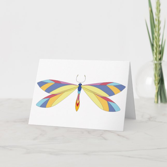 CATCHING DRAGONS BLANK ALL-OCCASION CARD TACK KORT (Framsida)