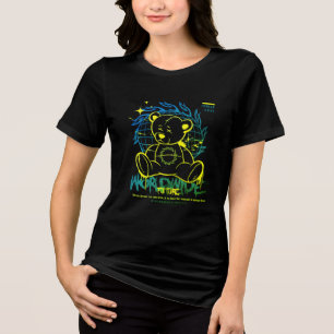 Catchy & Trendig: Worldwide Street Stil Nalle T Shirt