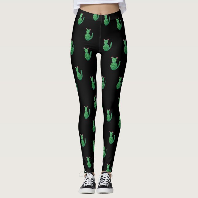 Catcus (kattkaktus) leggings (Framsida)