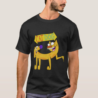 CATDOG-Tecknad T Shirt