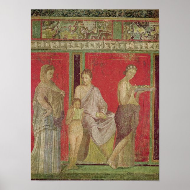 Catechismen med en ung flicka som läser poster (Framsidan)