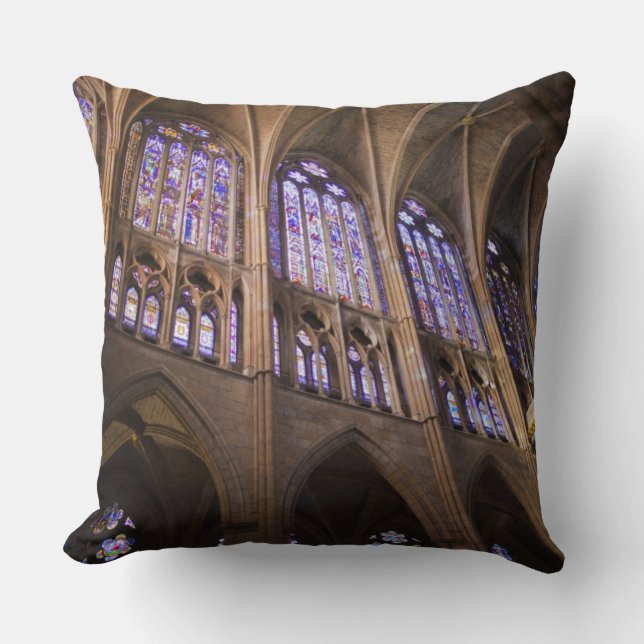 Catedral de Leon, invändiga glasmålningar Kudde (Framsida)