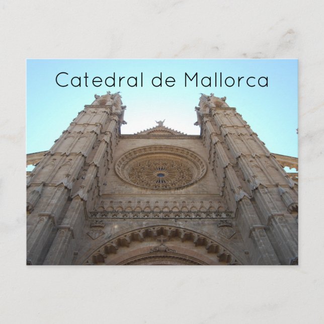 Catedral de Mallorca Vykort (Framsida)