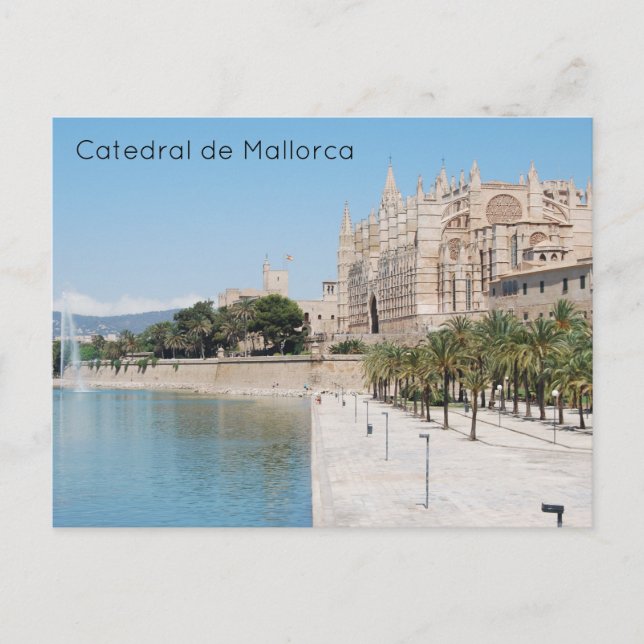 Catedral de Mallorca Vykort (Framsida)