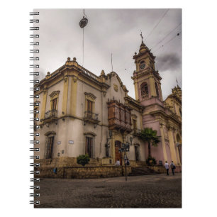 Catedral De Salta Anteckningsbok Med Spiral