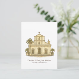 Catedral de San Juan – Gamla San Juan Vykort