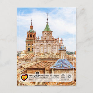 Catedral de Santa María de Mediavilla de Teruel Vykort