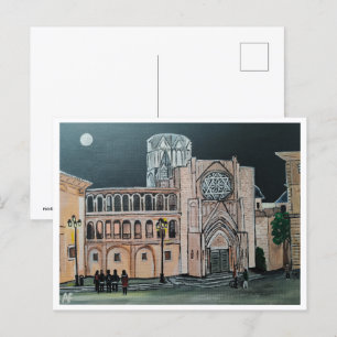 Catedral de Santa María Painting av Alfred Fox Vykort