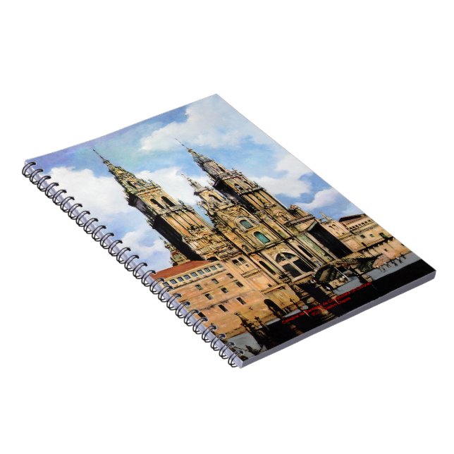 Catedral de Santiago de Compostela (A Coruña) Anteckningsbok (Högra Sidan)