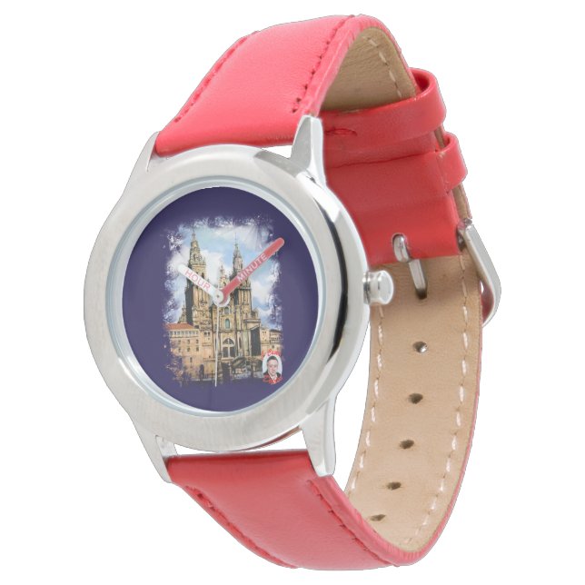 Catedral de Santiago de Compostela (A Coruña) Armbandsur (Vinklad)