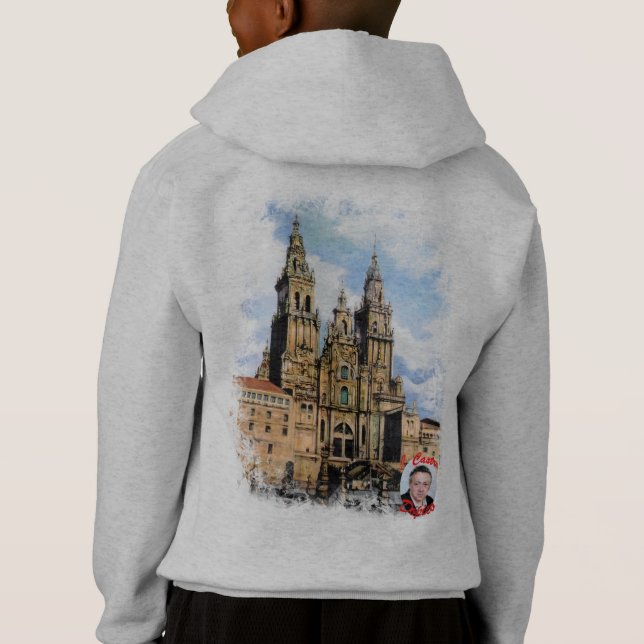 Catedral de Santiago de Compostela (A Coruña) T Shirt (Baksida)