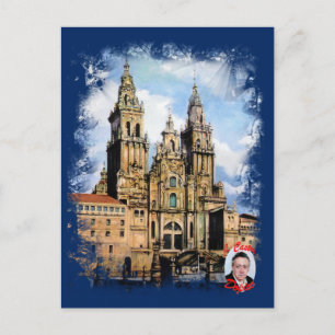 Catedral de Santiago de Compostela (A Coruña) Vykort