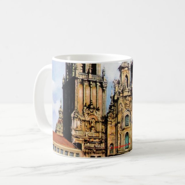 Catedral de Santiago de Compostela Kaffemugg (Framsida vänster)