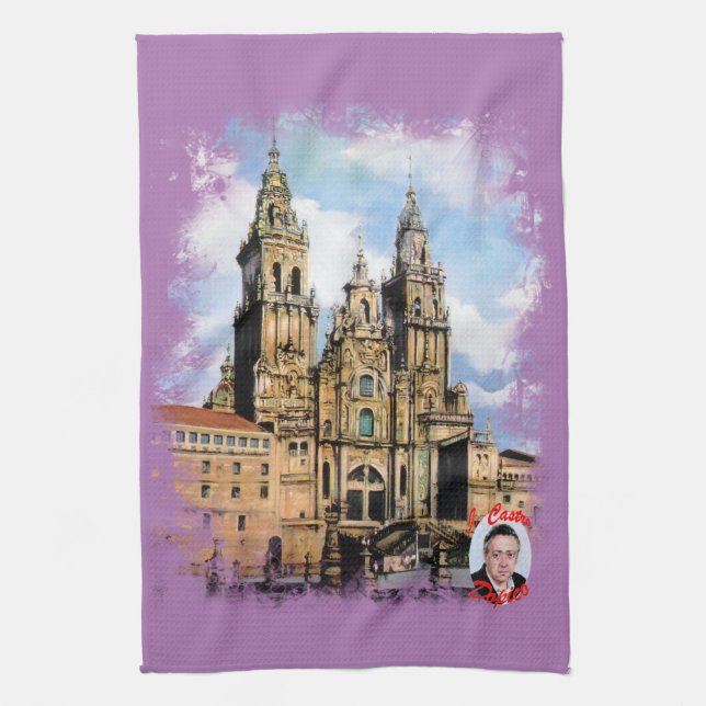 Catedral de Santiago de Compostela Kökshandduk (Vertikal)