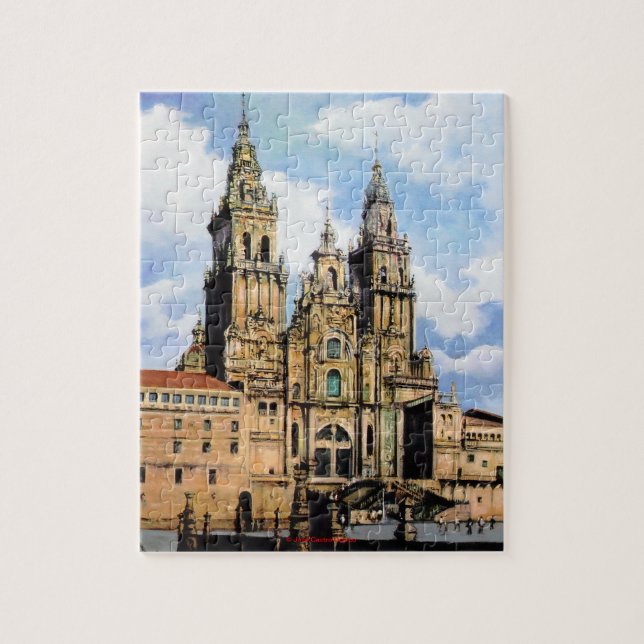 Catedral de Santiago de Compostela Pussel (Vertikal)