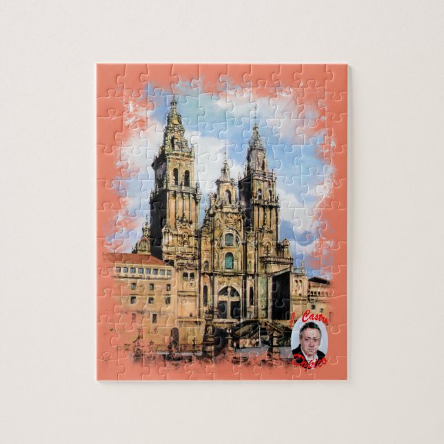 Catedral de Santiago de Compostela Pussel (Vertikal)