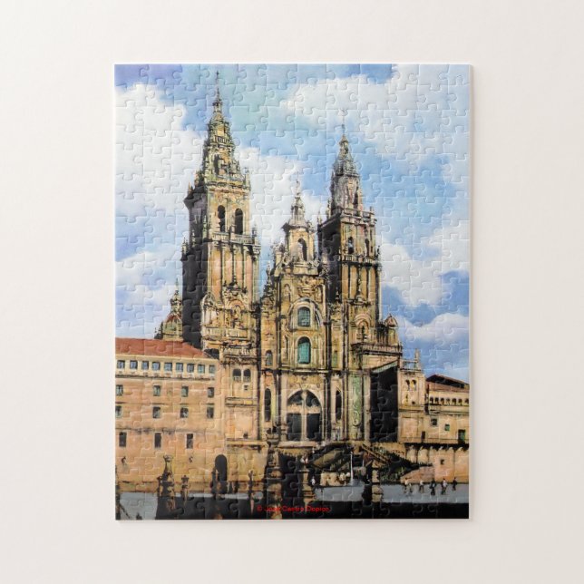 Catedral de Santiago de Compostela Pussel (Vertikal)