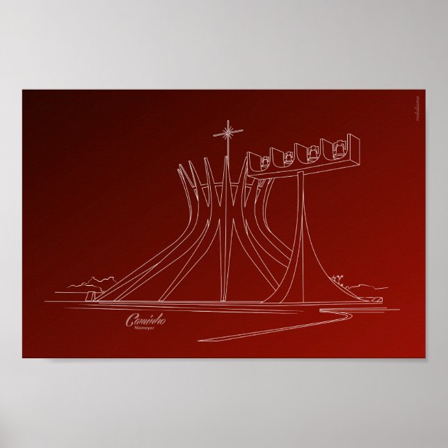 Catedral Metropolitana de Brasília Poster (Framsidan)