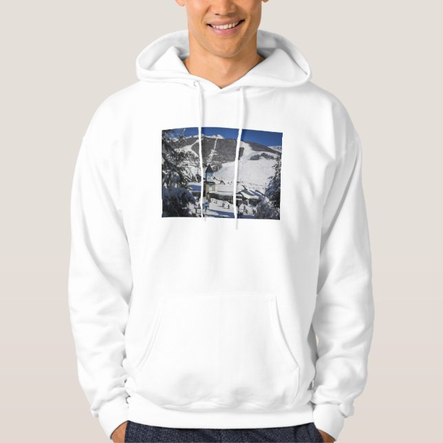 Catedral skidar semesterorten, Bariloche Argentina Sweatshirt (Framsida)