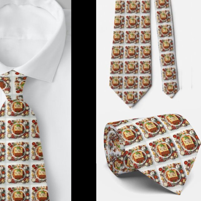 Caterer Pizza Italienska Restaurant Servitör Neckt Slips (Skapare uppladdad)
