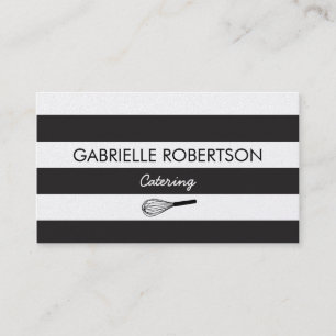 Caterervisitkort, guldpapper visitkort