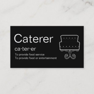 Caterervisitkortar Visitkort