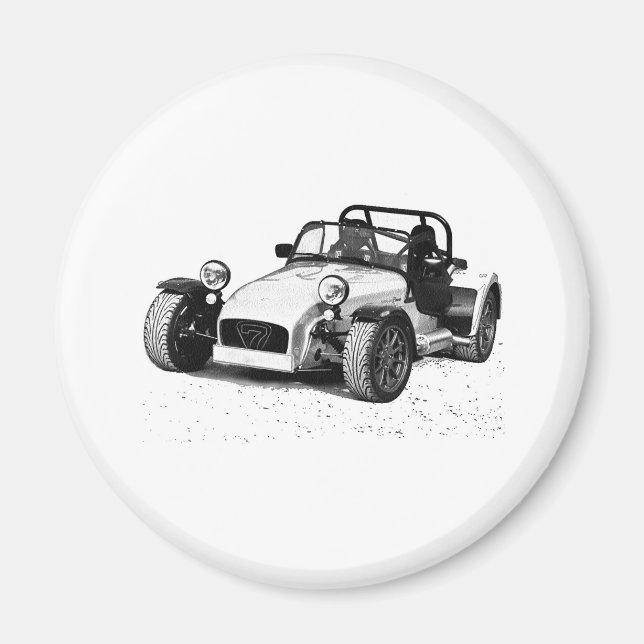 Caterham 07 magnet (Framsidan)