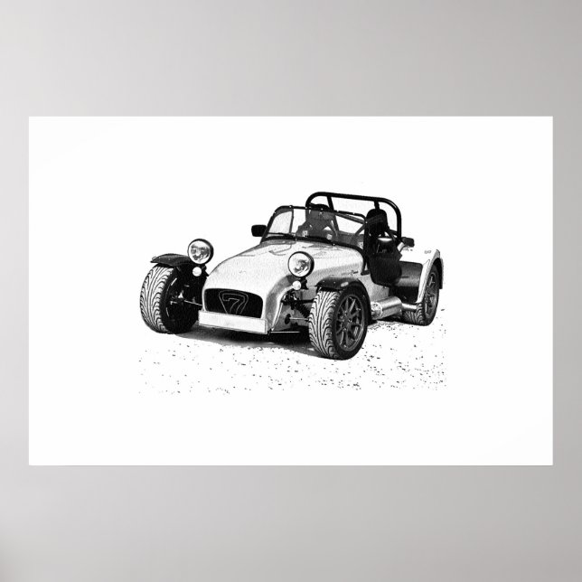 Caterham 07 poster (Framsidan)