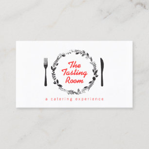 Catering av krans, Chef, Restaurant Visitkort