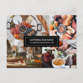 Catering Business Anpassade Food Industry Vykort